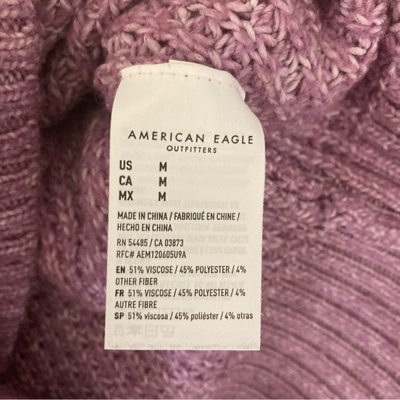 American Eagle Outfitters Women's Purple Sweater - Picture 2 of 8